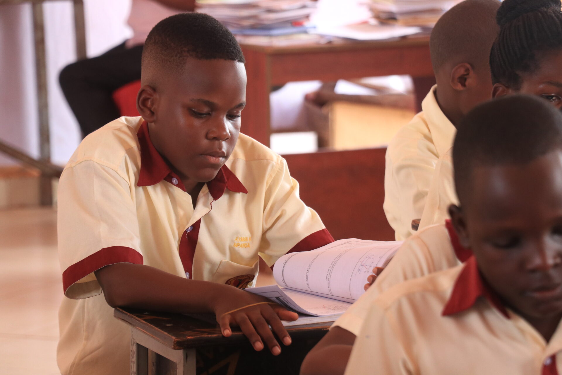 Gombe Junior School - Gulu students
