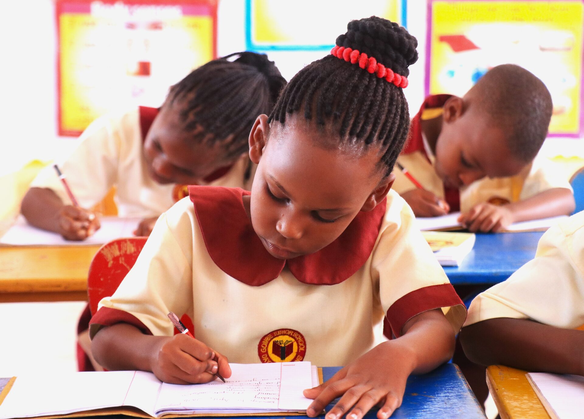 Gombe Junior School - Kampala students