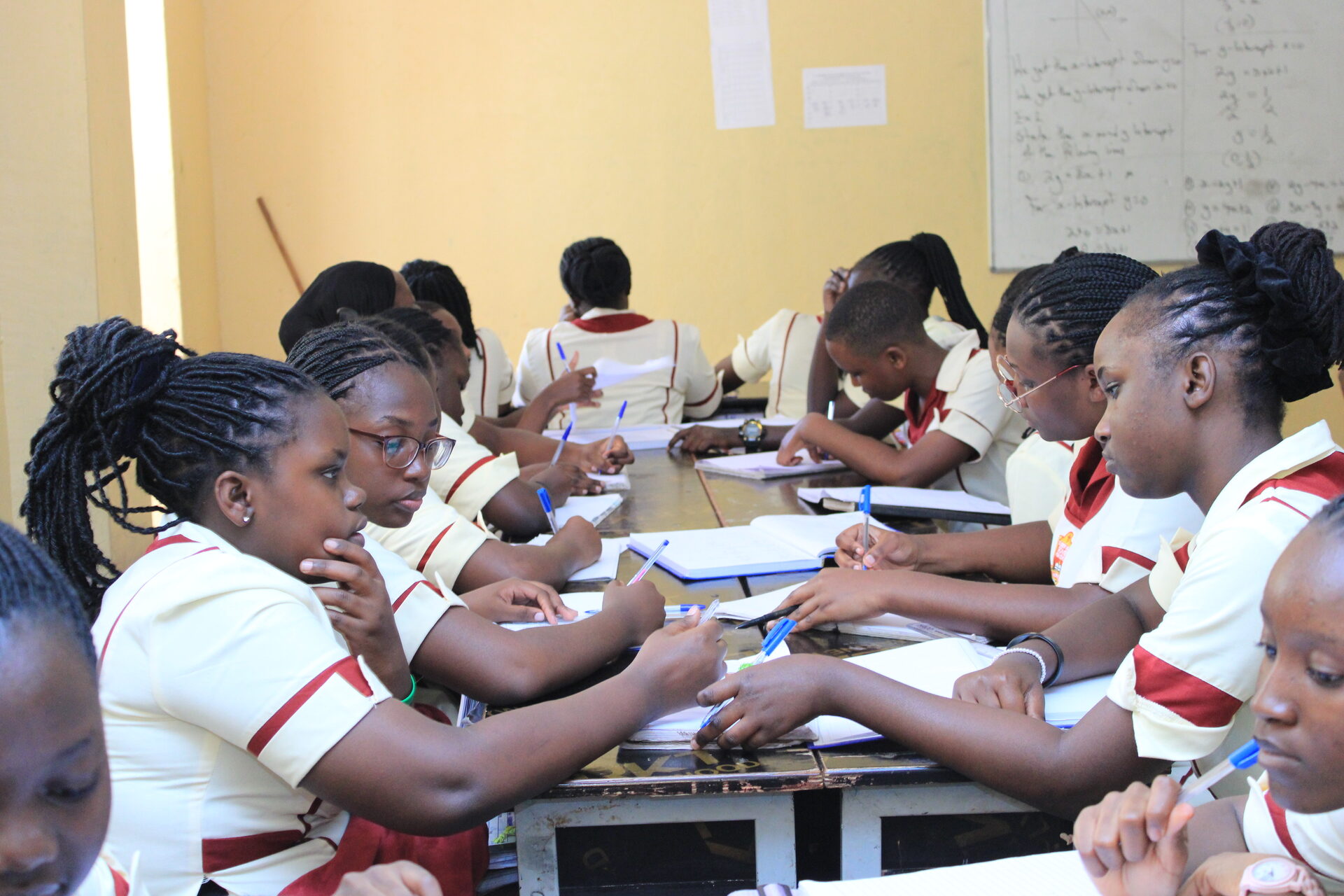 St. Andrew Kaggwa Gombe High School - Kawaala students